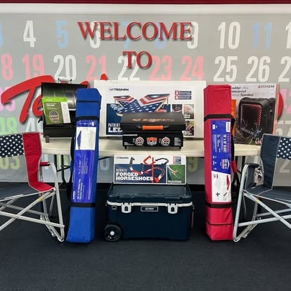 Welcome to tailgate party setup